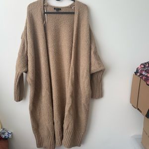 Dynamite wool ankle length cardigan.